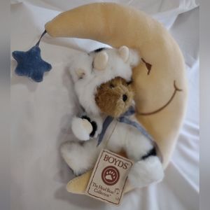 BABY MOOKINS, Boyd's Bear Classic Beary Tales Series 2004, in Cow Costume NWT